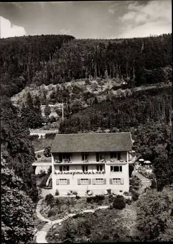 Ak Bad Wildbad im Schwarzwald, Gästehaus des Café Bechtle