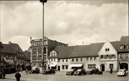 Ak Senftenberg in der Niederlausitz, Platz der Freundschaft