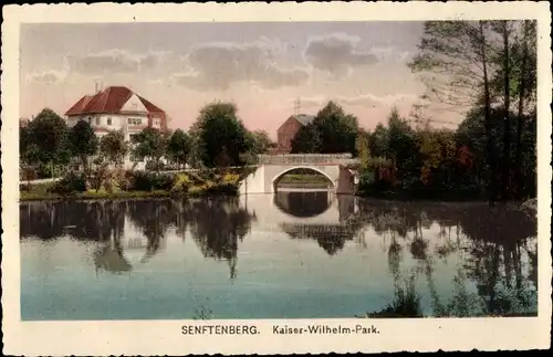 Ak Senftenberg Niederlausitz, Kaiser-Wilhelm-Park