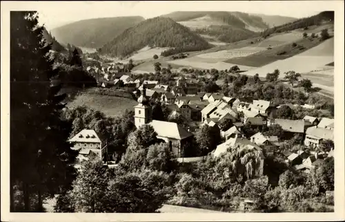 Ak Marktgölitz Probstzella Thüringen,  Panorama