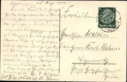 Ak Esslingen am Neckar, Ortsansicht mit Kirche