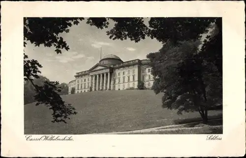 Ak Bad Wilhelmshöhe Kassel in Hessen, Schloss