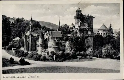 Ak Bad Wilhelmshöhe Kassel in Hessen, Löwenburg