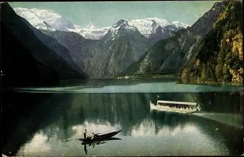 Ak Schönau am Königssee Oberbayern, vom Malerwinkel