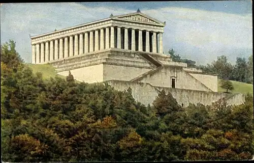 Ak Donaustauf in der Oberpfalz, Walhalla