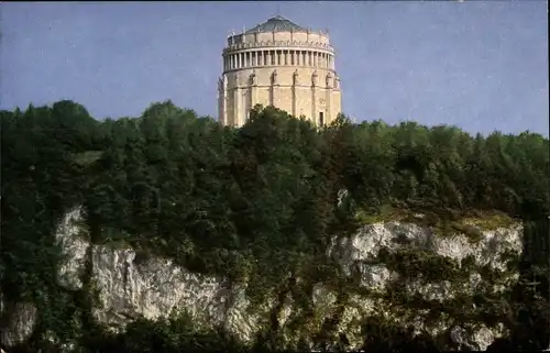 Ak Kelheim an der Donau Niederbayern, Befreiungshalle