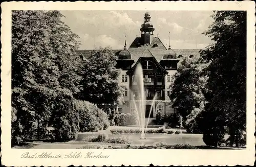 Ak Polanica Zdrój Bad Altheide Schlesien, Kurhaus