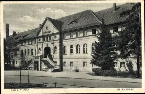 Ak Polanica Zdrój Bad Altheide Schlesien, Helenenbad