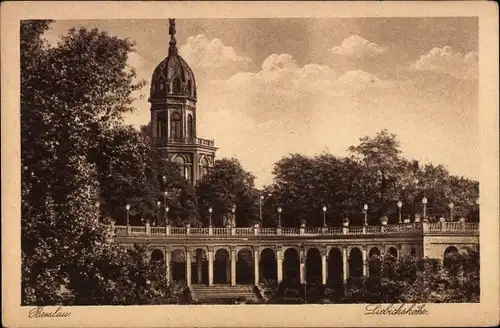 Ak Wrocław Breslau Schlesien, Liebichshöhe