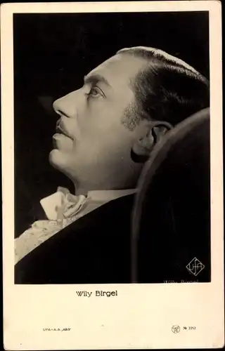 Ak Schauspieler Willy Birgel, Portrait