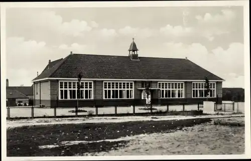 Ak Amsterdamscheveld Erica Drenthe Niederlande, R. K. School