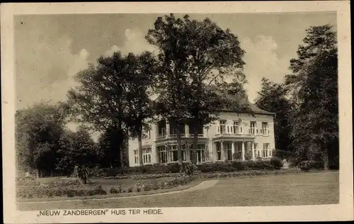 Ak Huis ter Heide Utrecht Niederlande, Nieuw Zandbergen