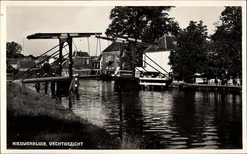 Ak Nieuwersluis Stichtse Vecht Utrecht, Vechtgezicht, Zugbrücke