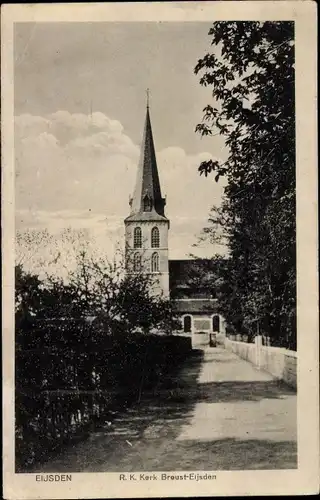 Ak Eijsden Margraten Limburg Niederlande, Rooms Katholieke Kerk Breust