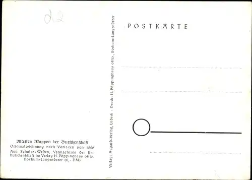 Studentika Ak Bund Alter Breslauer Burschenschafter, Wappen