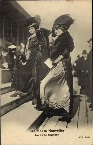 Ak Les Modes Nouvelles, la Jupe Culotte