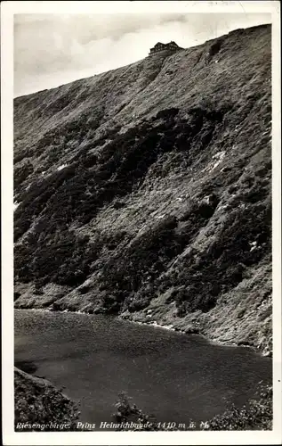 Ak Karpacz Górny Brückenberg Krummhübel Riesengebirge Schlesien, Prinz Heinrich Baude