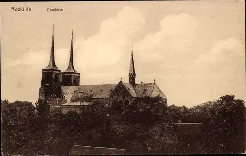 Ak Roskilde Dänemark, Domkirke