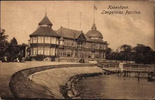 Ak København Kopenhagen Dänemark, Langelinies Pavillon