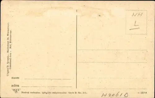 Ak Krommenie Zaanstad Nordholland Niederlande, De Mol papiermolen