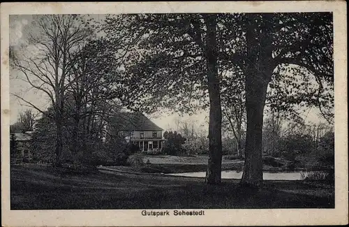 Ak Sehestedt am Nord Ostsee Kanal, Gutspark
