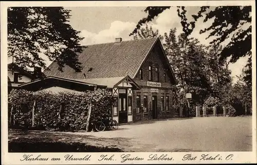 Ak Zetel in Oldenburg Friesland, Kurhaus am Urwald