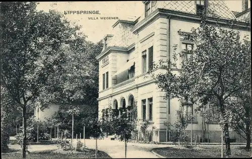 Ak Bad Lippspringe in Westfalen, Villa Wegener