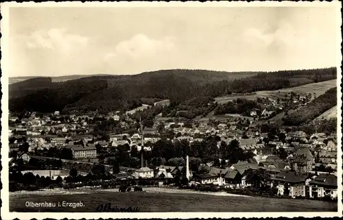 Ak Olbernhau im Erzgebirge, Gesamtansicht