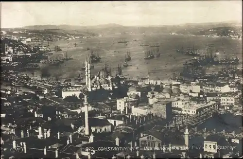 Ak Konstantinopel Istanbul Türkei, Vue Panoramique, Blick auf den Ort