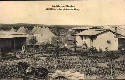 Ak Arbaoua Marokko, Vue generale du Camp
