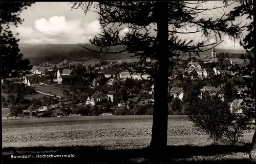 Ak Bonndorf im Schwarzwald, Gesamtansicht