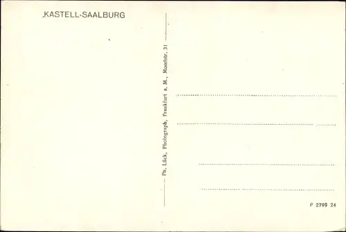 Ak Bad Homburg vor der Höhe Hessen, Römerkastell Kastell Saalburg, Porta Decumana