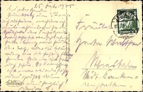 Ak Esslingen am Neckar, Burg