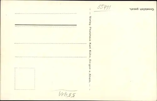 Ak Bingen am Rhein, Blick vom Rochusberg