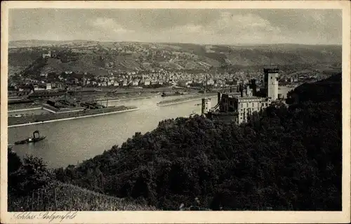 Ak Stolzenfels Koblenz am Rhein, Schloss Stolzenfels