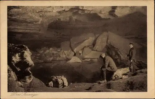 Ak Uftrungen Südharz, Heimkehle, das Seeauge