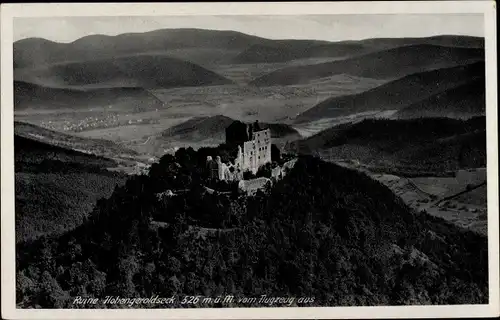 Ak Schönberg Seelbach in Baden Württemberg, Burg Hohengeroldseck