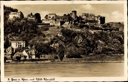 Ak St. Goar am Rhein, Burg Rheinfels