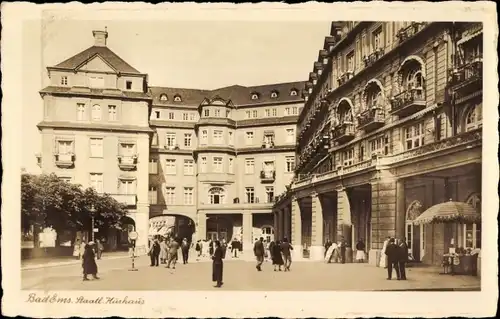 Ak Bad Ems an der Lahn, Staatliches Kurhaus