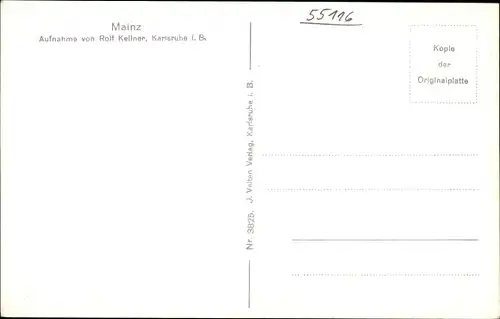 Ak Mainz am Rhein, Panorama, Rolf Kellner