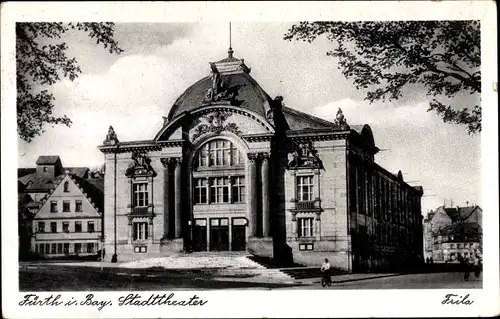 Ak Furth in Niederbayern, Stadttheater