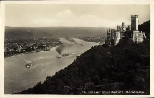 Ak Oberlahnstein Lahnstein am Rhein, Schloss Stolzenfels