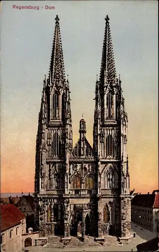 Ak Regensburg an der Donau Oberpfalz, Dom