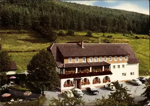 Ak Enzklösterle im Schwarzwald, Gasthof - Pension Enztallust