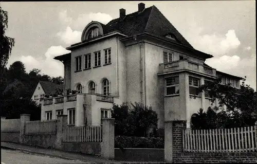 Ak Bad Sooden Allendorf an der Werra Hessen, Kinderheim Haus Sickfeld, Außenansicht