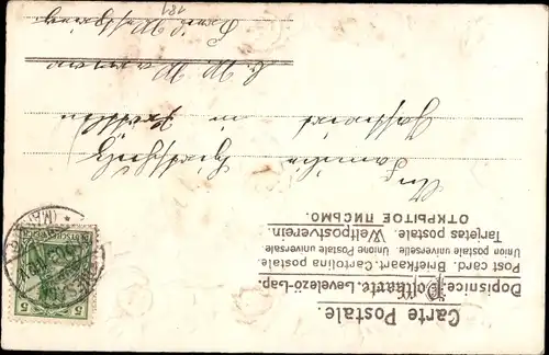 Präge Ak Glückwunsch Neujahr 1904, Rosen