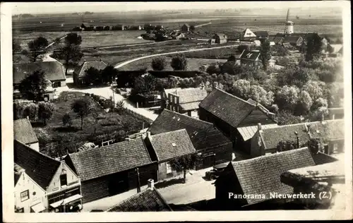 Ak Nieuwerkerk Schouwen-Duiveland Zeeland Niederlande, Panorama