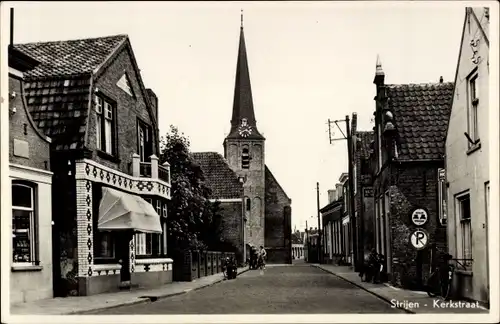 Ak Strijen Südholland Niederlande, Kerkstraat