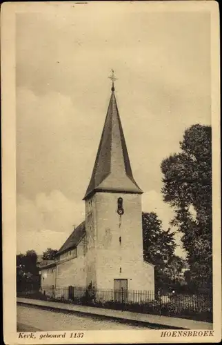 Ak Hoensbroek Heerlen Limburg Niederlande, Kerk