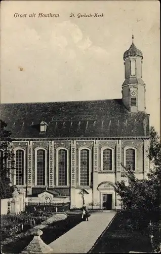 Ak Houthem Limburg Niederlande, St Gerlach Kerk